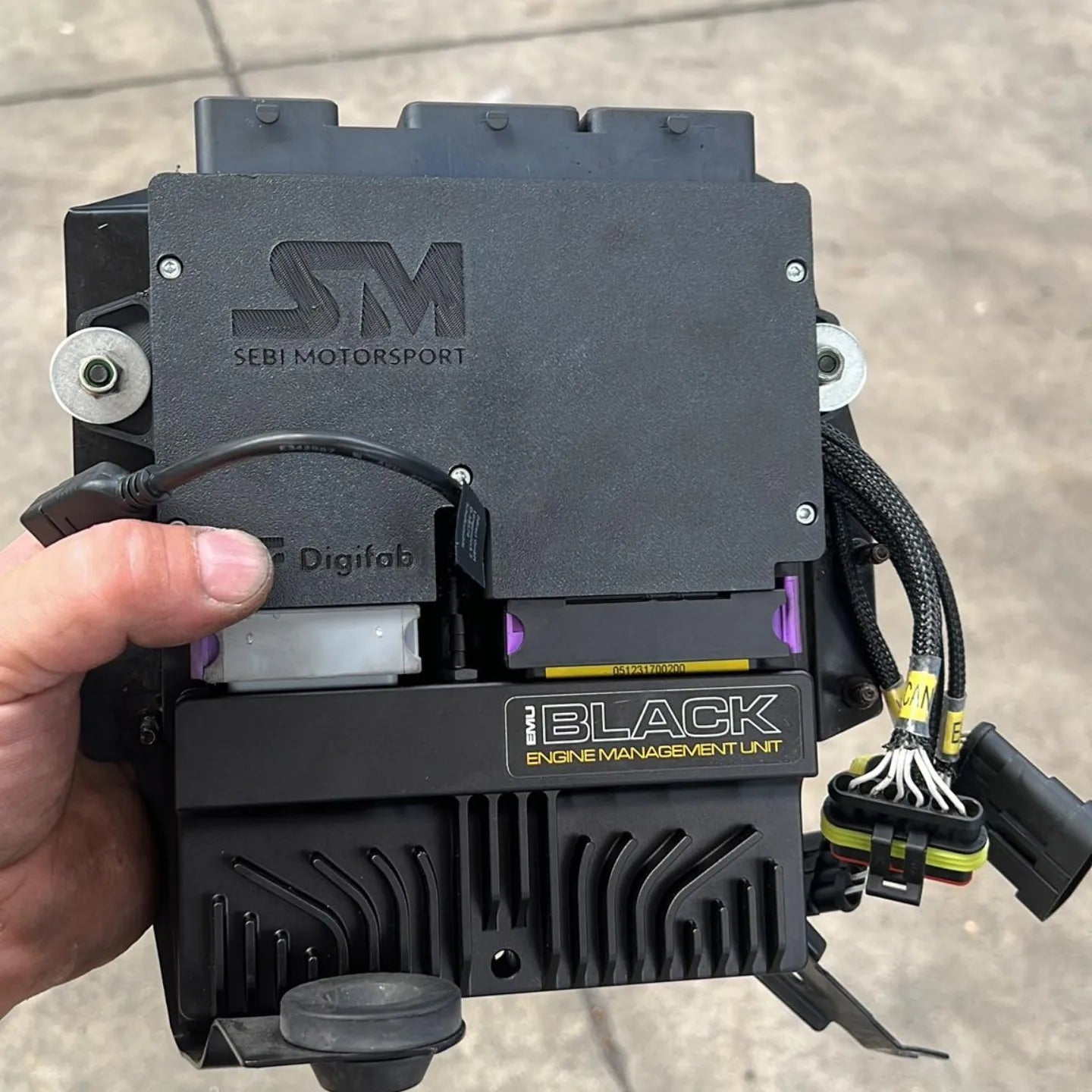 Megane 2 rs / Clio 3 rs Pnp for ecumaster black